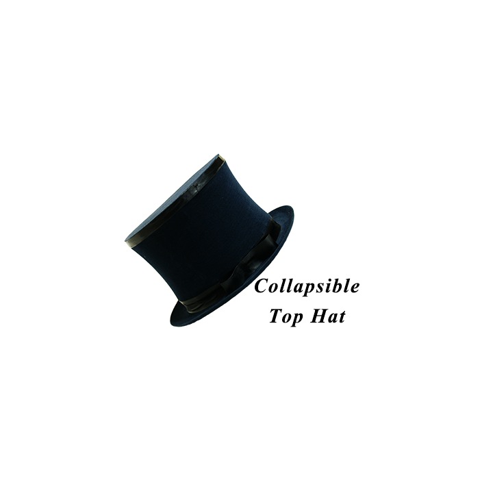 Top Hat Collapsible Premium Magic (Black)