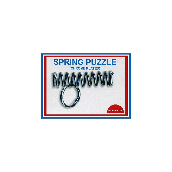Spring Puzzle (Chrome Plated) by Premuim Magic