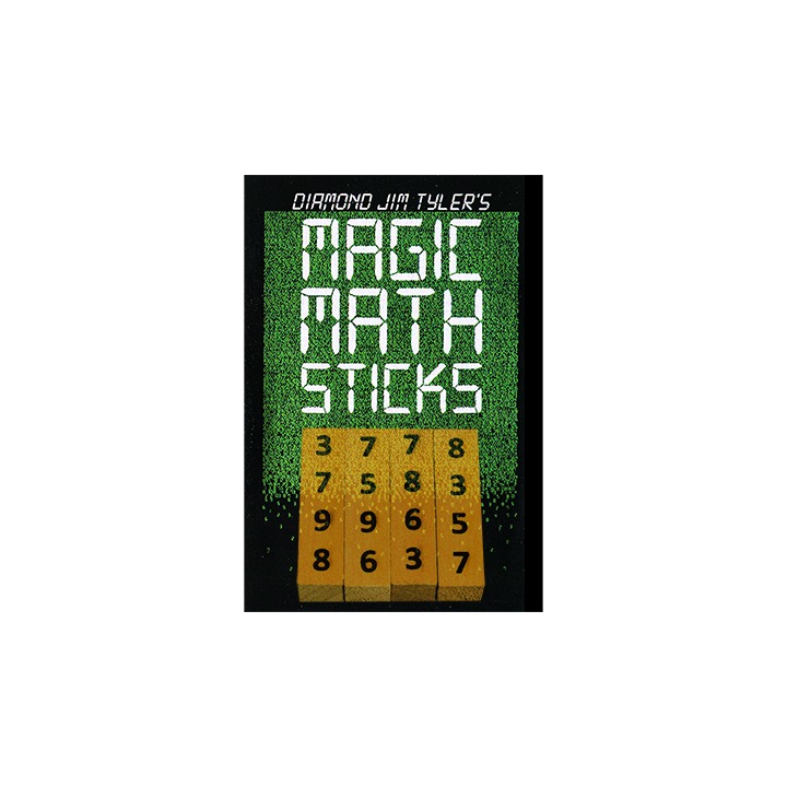 Magic Math Sticks (Wooden) by Diamond Jim Tyler