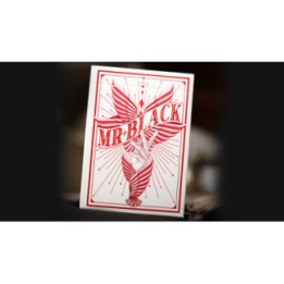 Mr. Black V2 (Red) Playing Cards