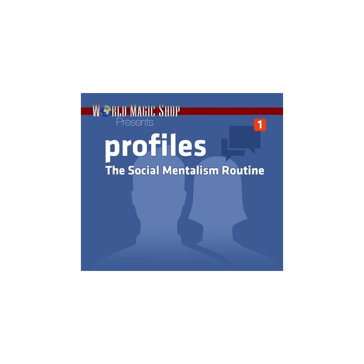 Profiles: The Social Mentalism Routine (DVD and Gimmick) by World Magic Shop - DVD