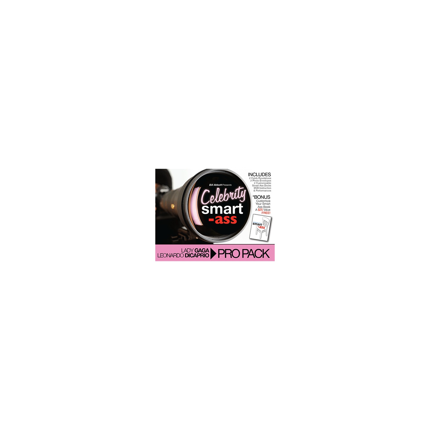 Celebrity Smart Ass Bundle (Lady Gaga & Leonardo DiCaprio) by Bill Abbott