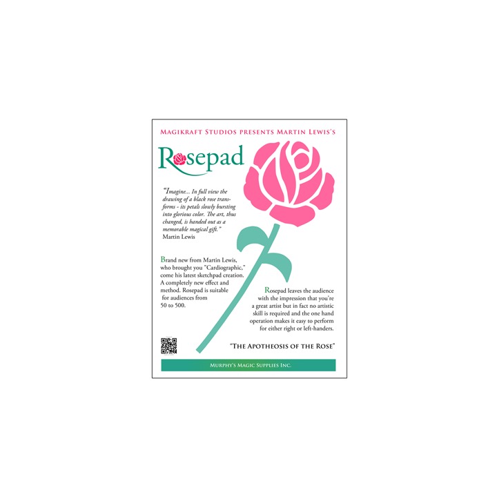 The Rose Pad (complete kit) by Martin Lewis