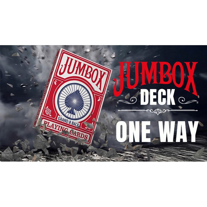 Jumbox One Way Deck (Red) by Magic Dream