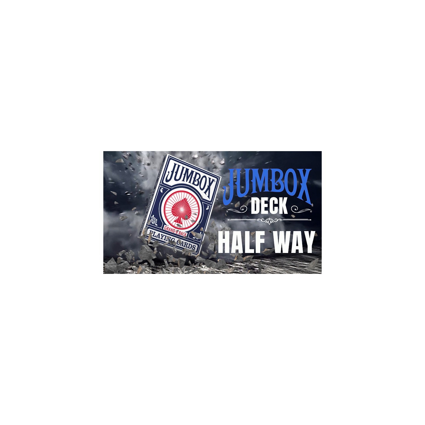 Jumbox Half Way Deck (Blue) by Magic Dream