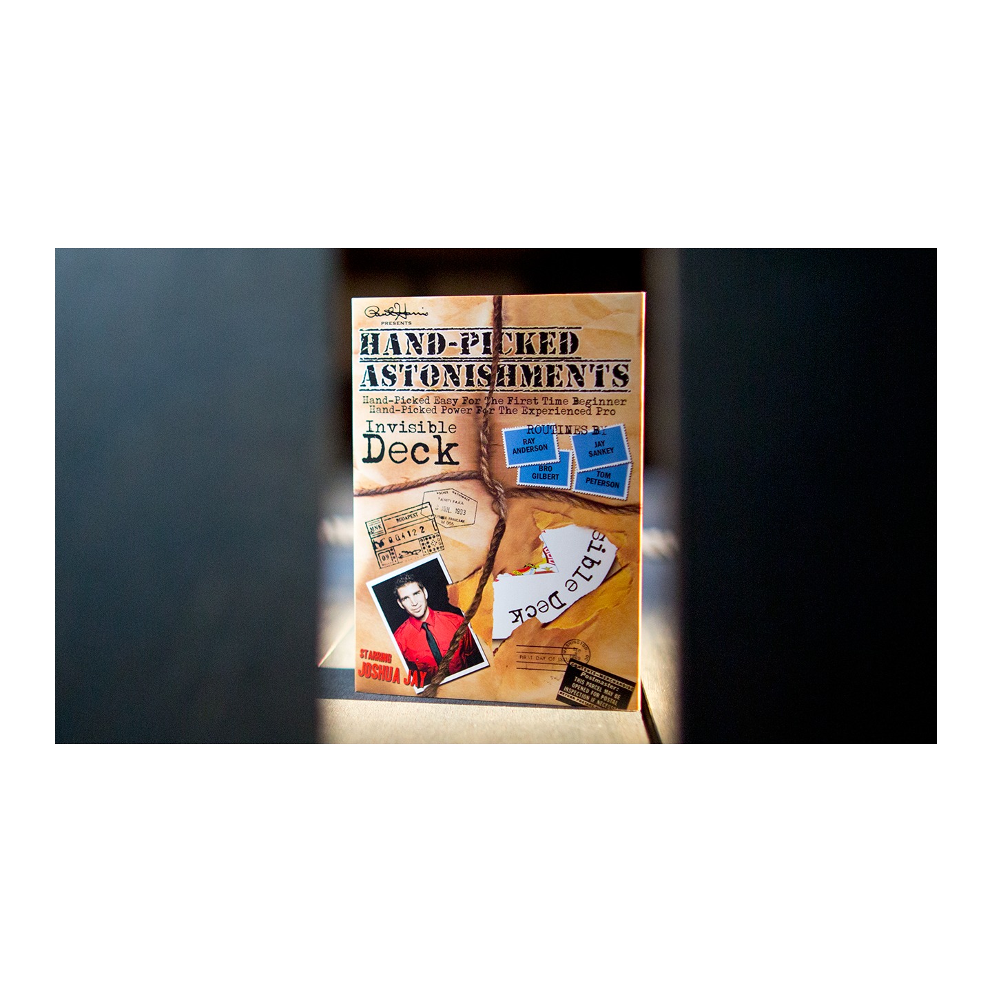 Paul Harris Presents Hand-picked Astonishments (Invisible Deck) by Paul Harris and Joshua Jay - DVD