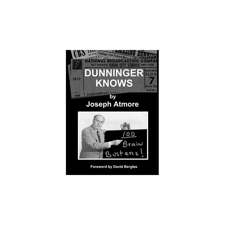 Dunninger Knows by Joseph Atmore - Book