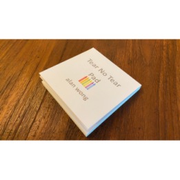 No Tear Pad (Small, 3.5 X 3.5, Tear/No Tear Alternating) by Alan Wong