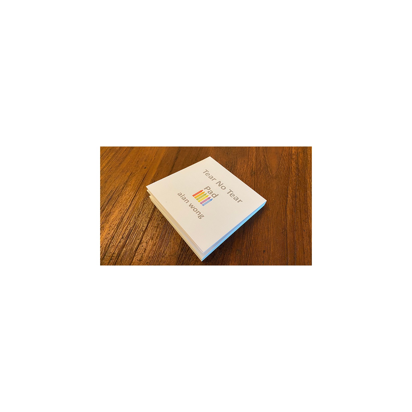 No Tear Pad (Small, 3.5 X 3.5, Tear/No Tear Alternating) by Alan Wong