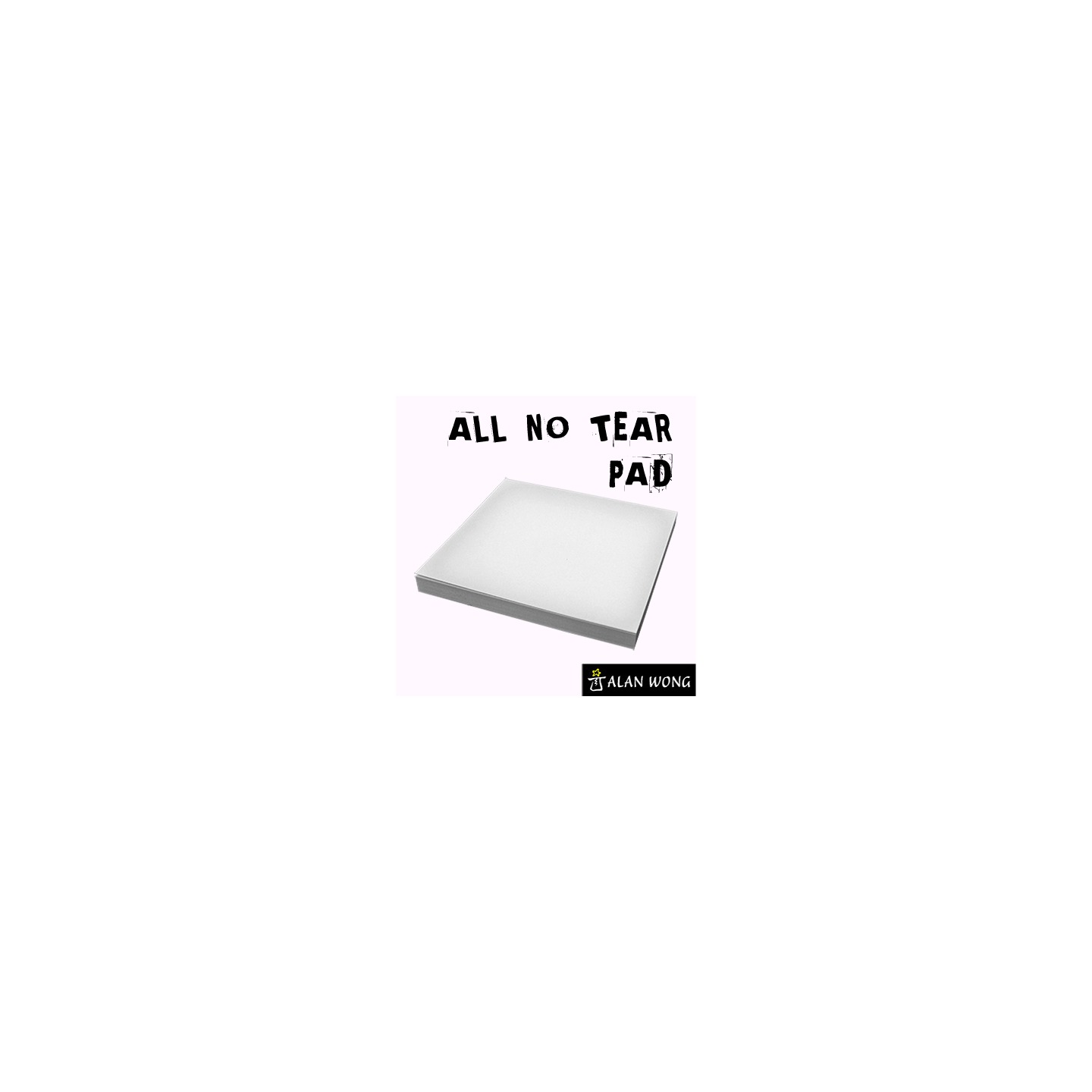 No Tear Pad (Small, 3.5 X 3.5, All No Tear) by Alan Wong