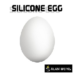Silicone Egg (White) by Alan Wong