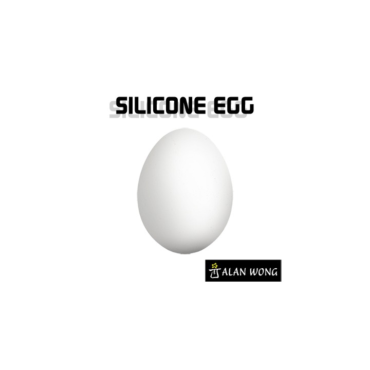 Silicone Egg (White) by Alan Wong
