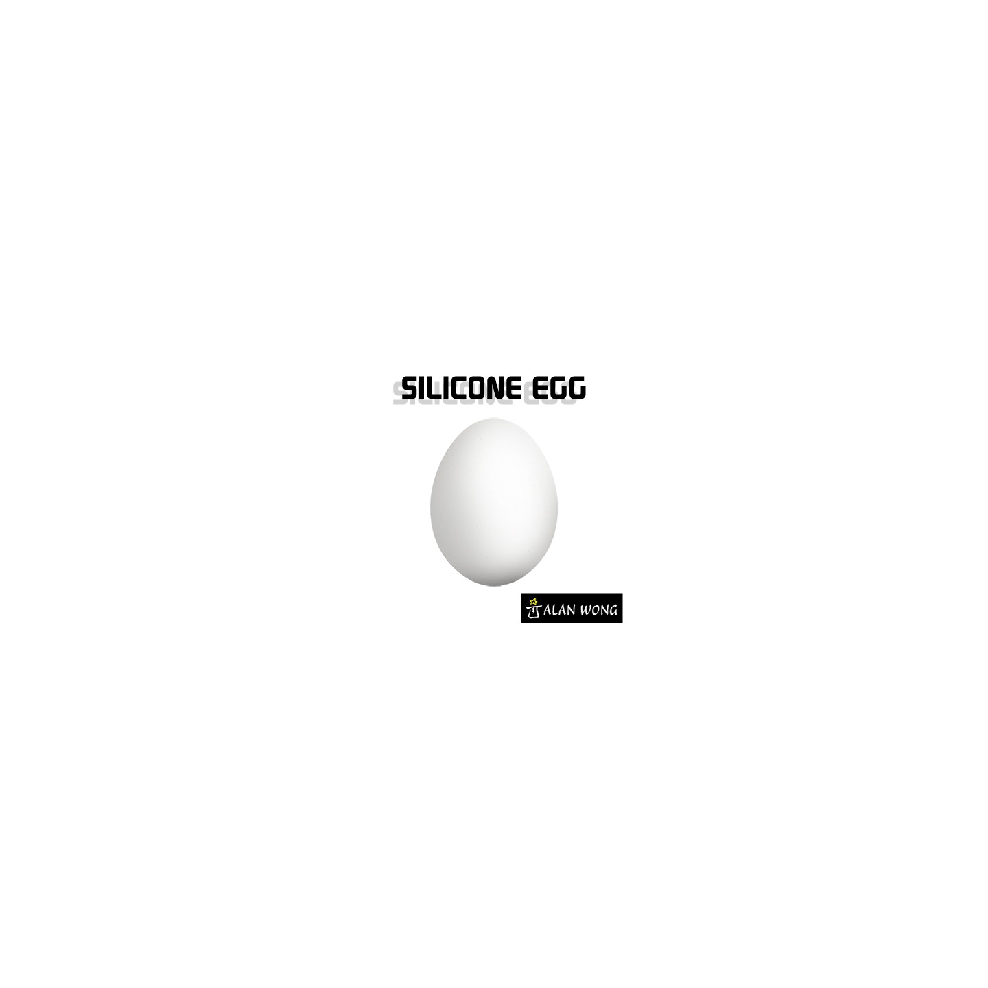Silicone Egg (White) by Alan Wong