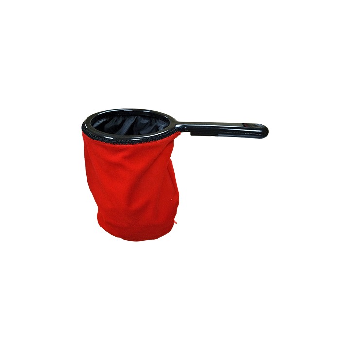 Change Bag Velvet with Zipper (Red) by Bazar de Magia