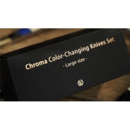 Chroma Color-Changing Knives Set (Large Size) by TCC Magic