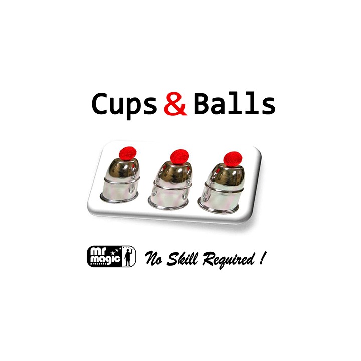 Cups and Balls (Mirror Polish AL) by Mr. Magic