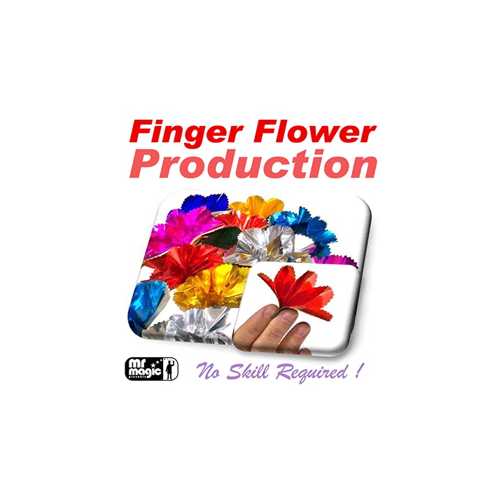 Finger Flower Production (Set of 16) by Mr. Magic