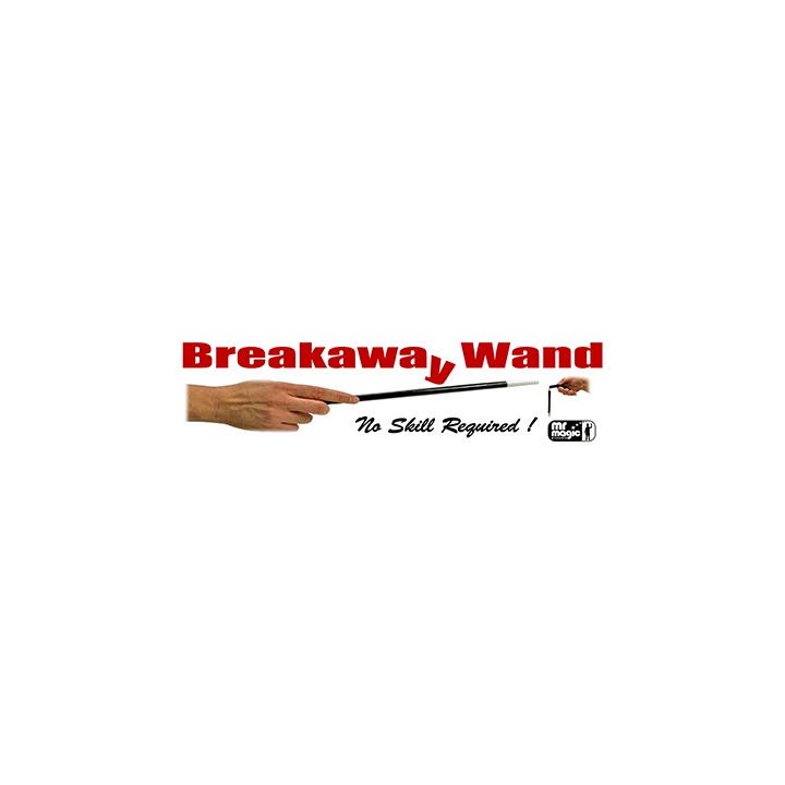 Break away Wand (with extra piece & replacement cord) by Mr. Magic