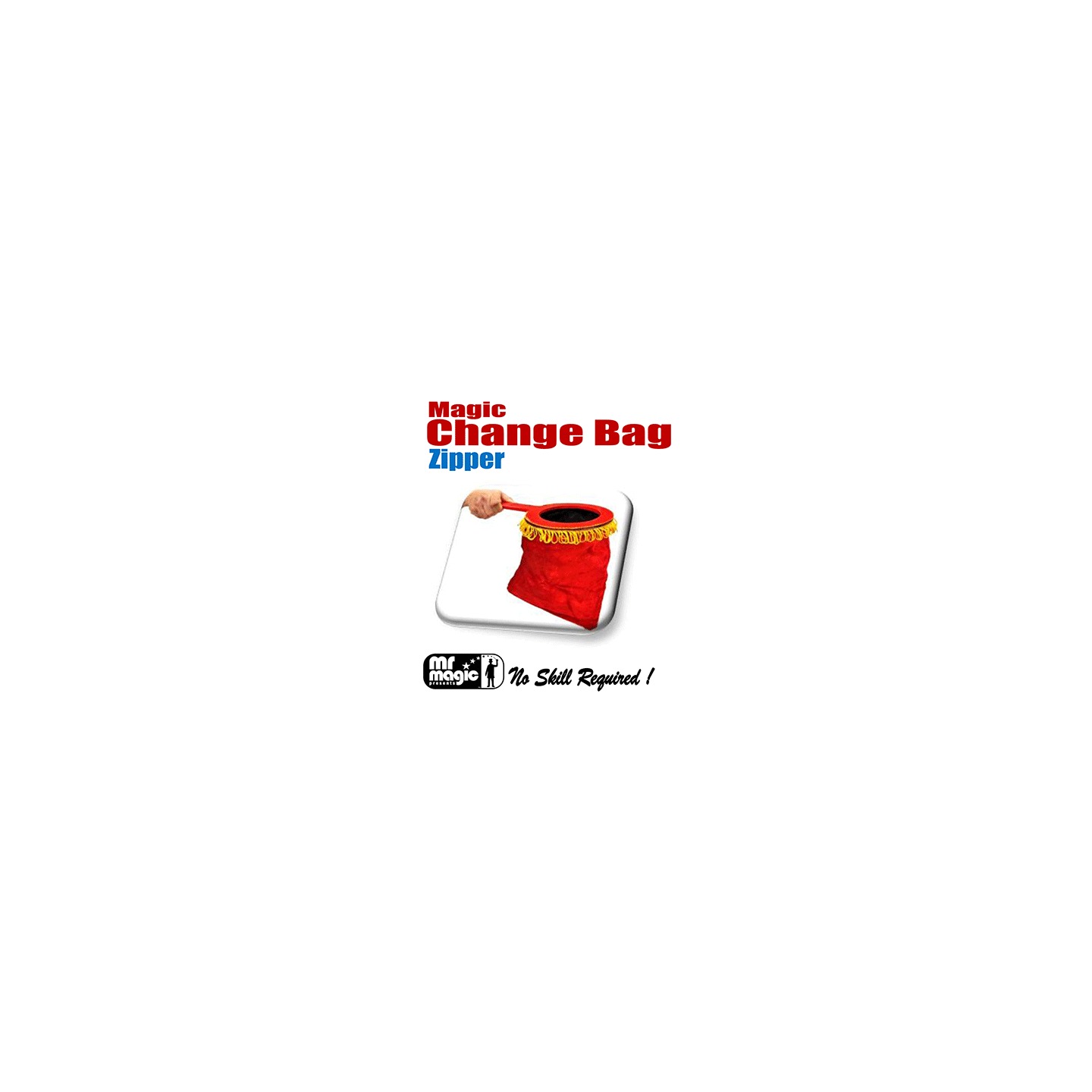 Magic Change Bag (Zipper)- by Mr. Magic