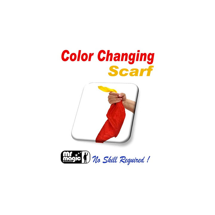 Color Changing Silk Scarf by Mr. Magic