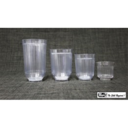 Diminishing Milk Glasses (multum in Parvo) by Mr. Magic