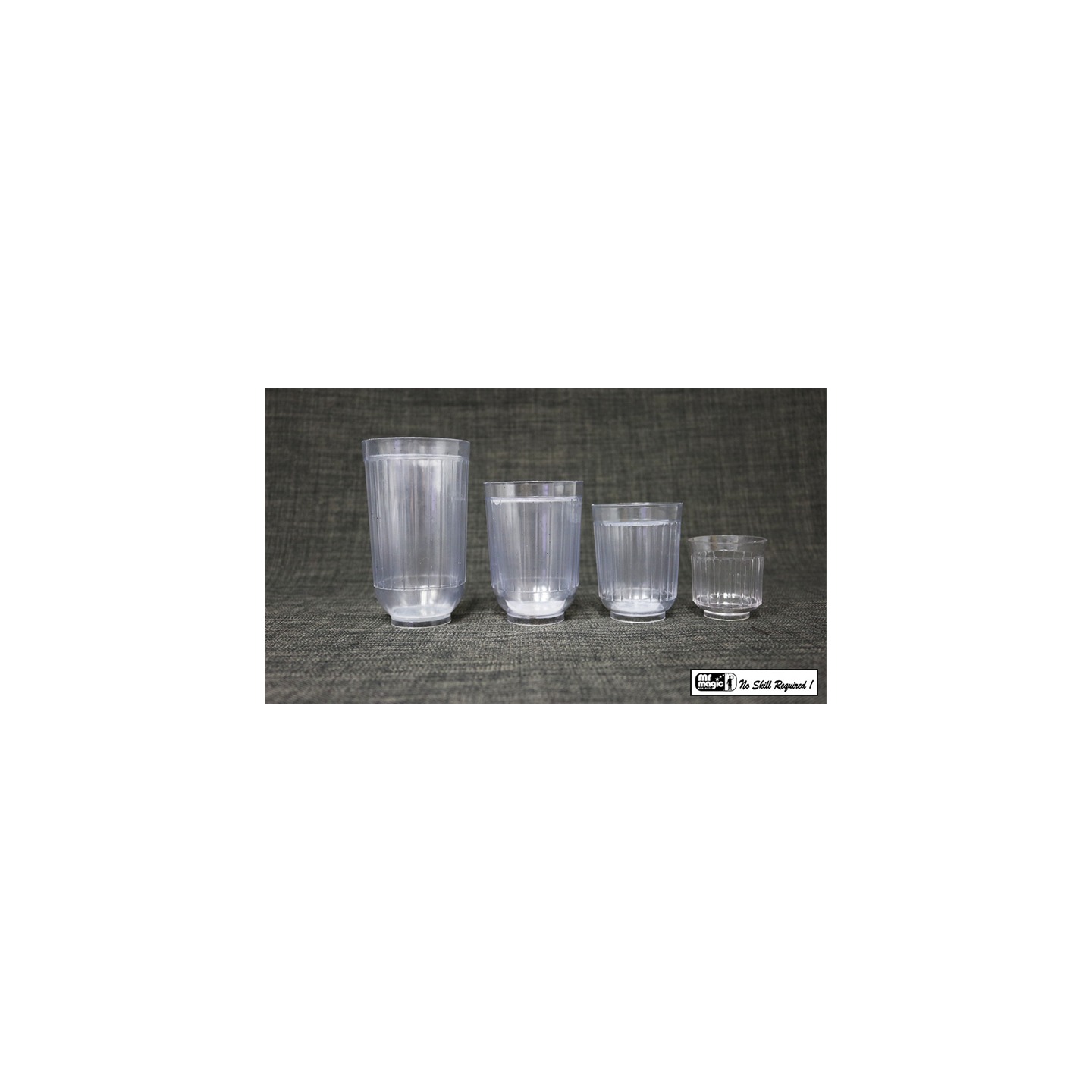 Diminishing Milk Glasses (multum in Parvo) by Mr. Magic