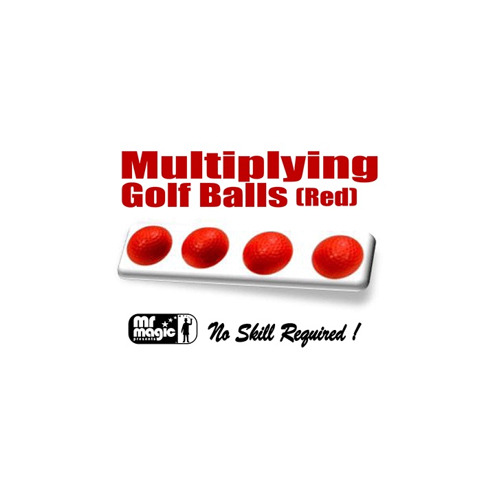 Multiplying Golf Balls (Red) by Mr. Magic