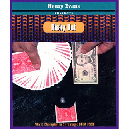 Risky Bet (Red) (US Currency, Gimmick and VCD) by Henry Evans