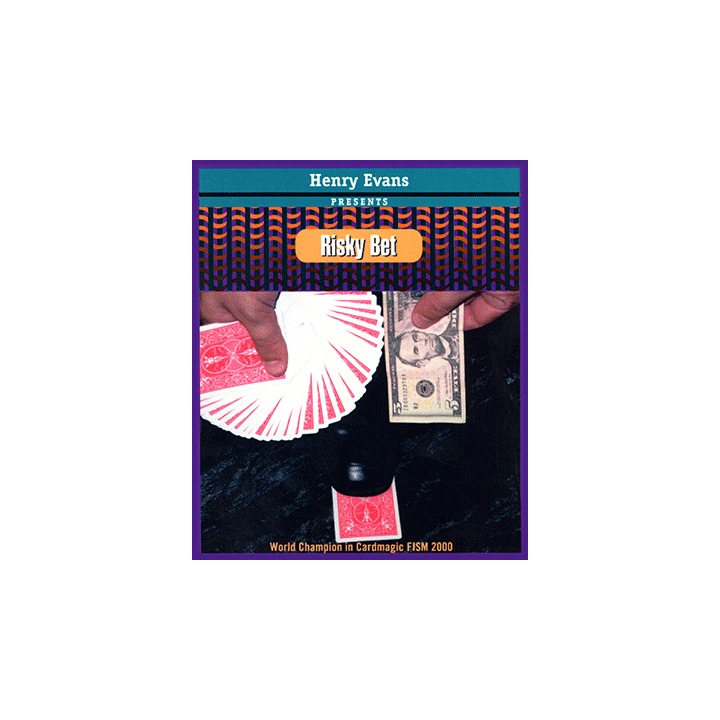 Risky Bet (Red) (US Currency, Gimmick and VCD) by Henry Evans