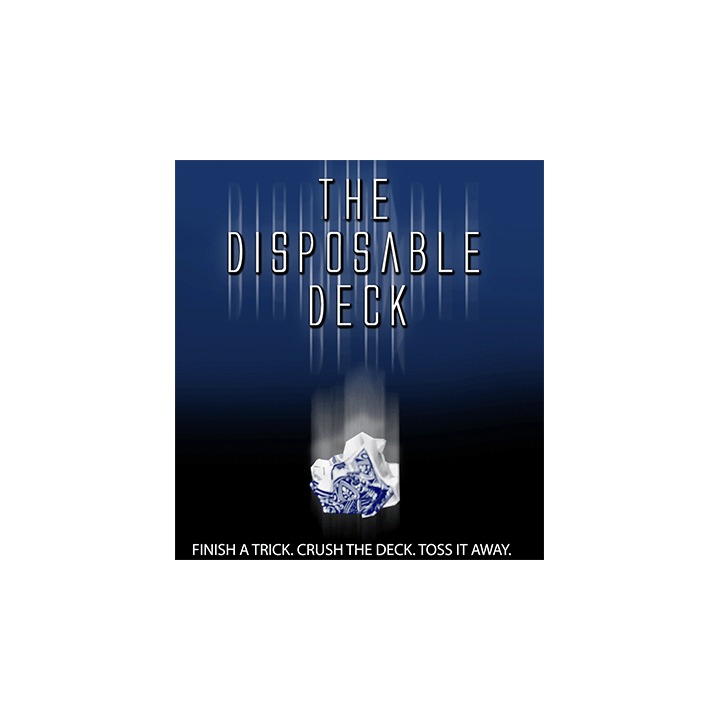 Disposable Deck 2.0 (blue) by David Regal