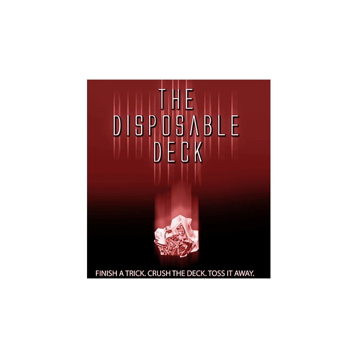 Disposable Deck 2.0 (red) by David Regal