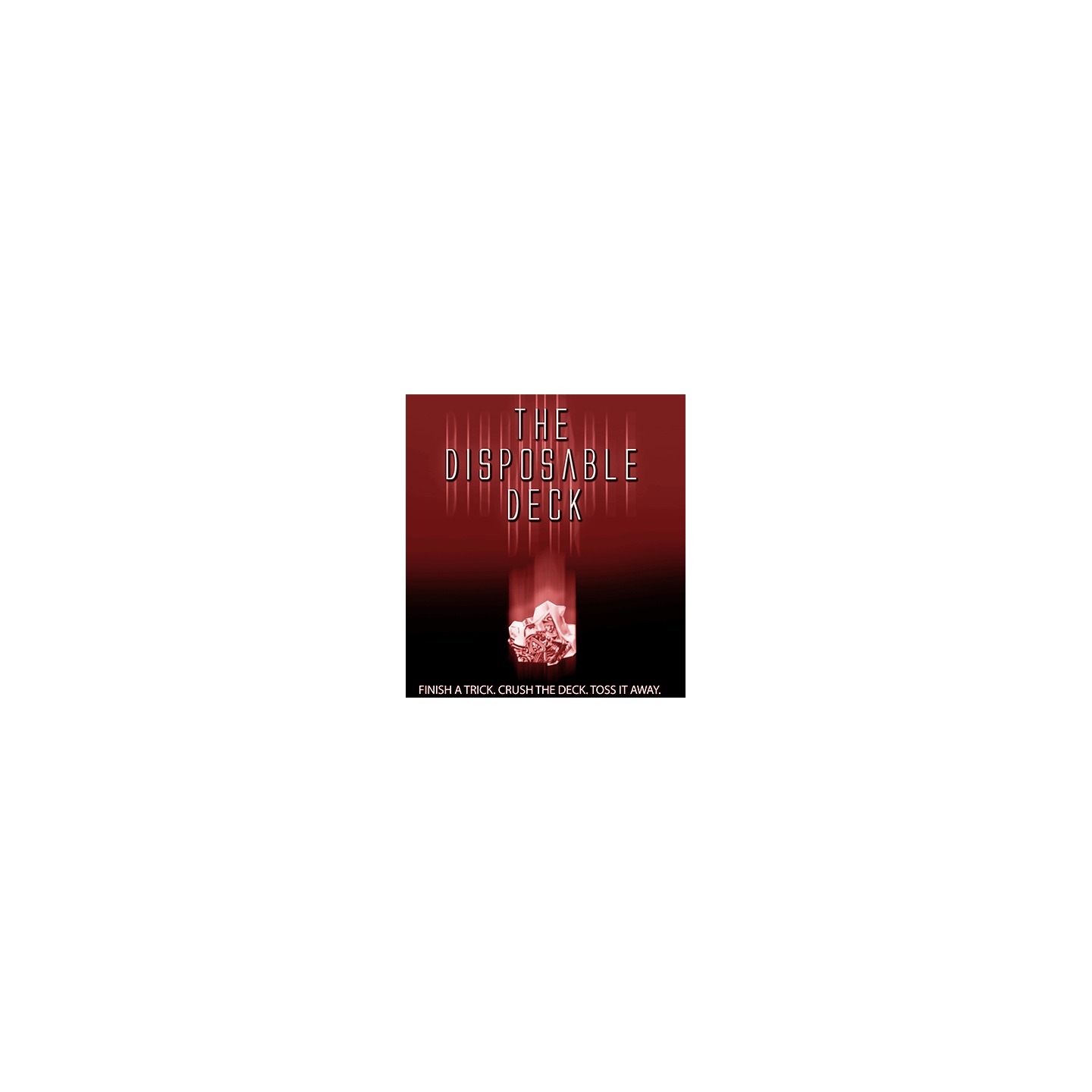 Disposable Deck 2.0 (red) by David Regal