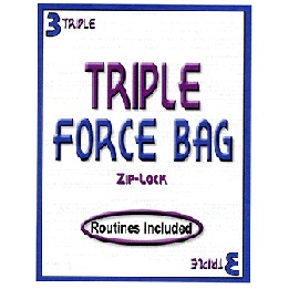 Triple Force ZIP LOCK Bag