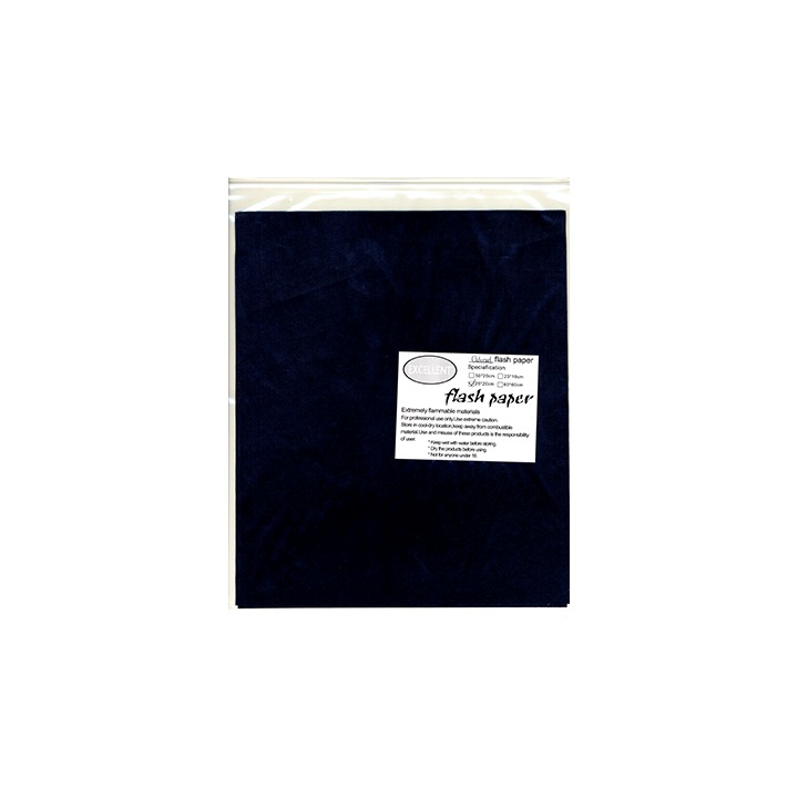 Flash Paper five pack(25x20cm) Black