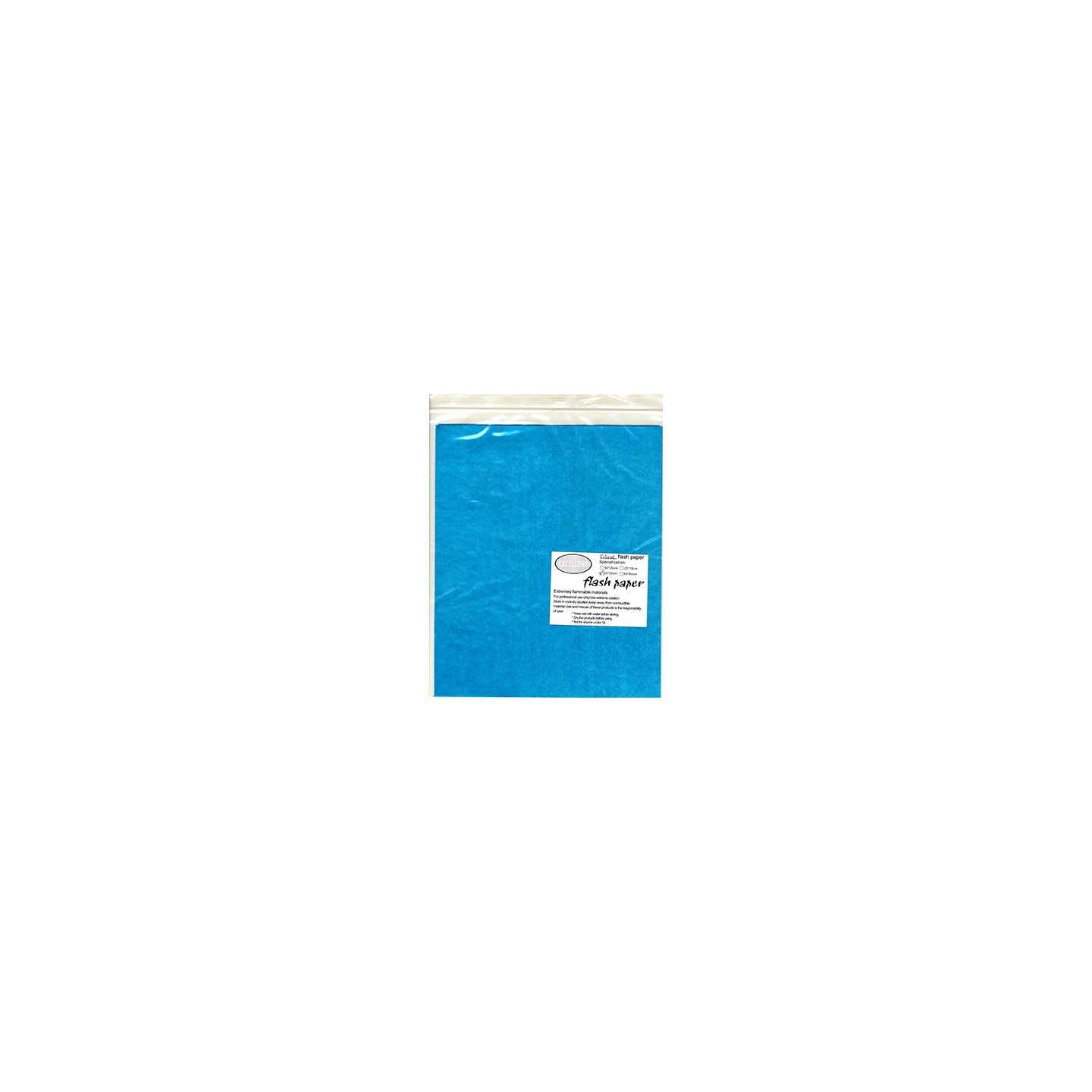 Flash Paper five pack(25x20cm) Blue