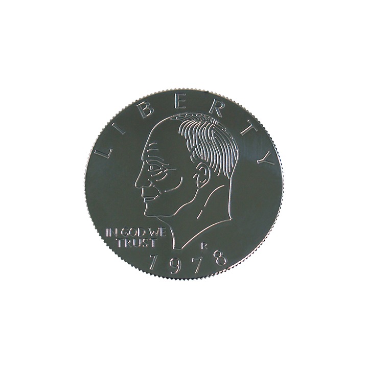 Eisenhower Palming Coin (Dollar Sized) by You Want it We Got it