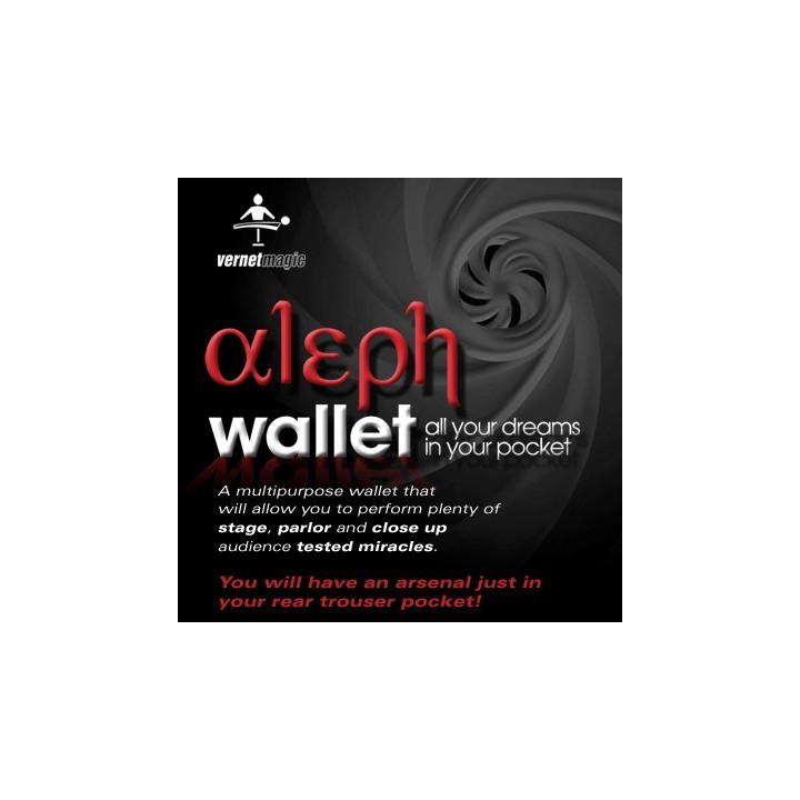 Aleph Wallet (Gimmick and Online Instructions) by Vernet Magic