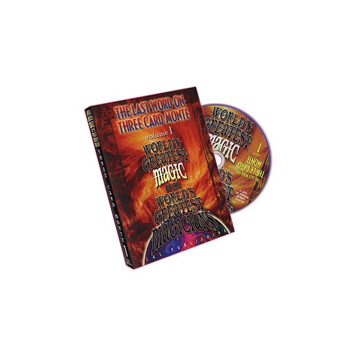 World's Greatest Magic: The Last Word on Three Card Monte Vol. 1 by L&L Publishing - DVD