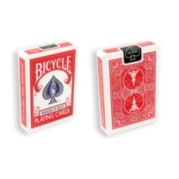 Bicycle Playing Cards 809 Mandolin Red by USPCC