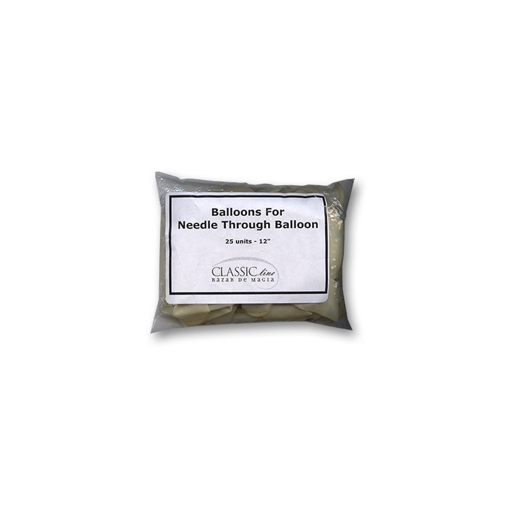 Needle Through Balloon Replacement (25 balloons) by Bazar de Magia