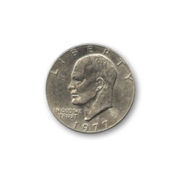 Eisenhower Dollar (Single Coin Ungimmicked)