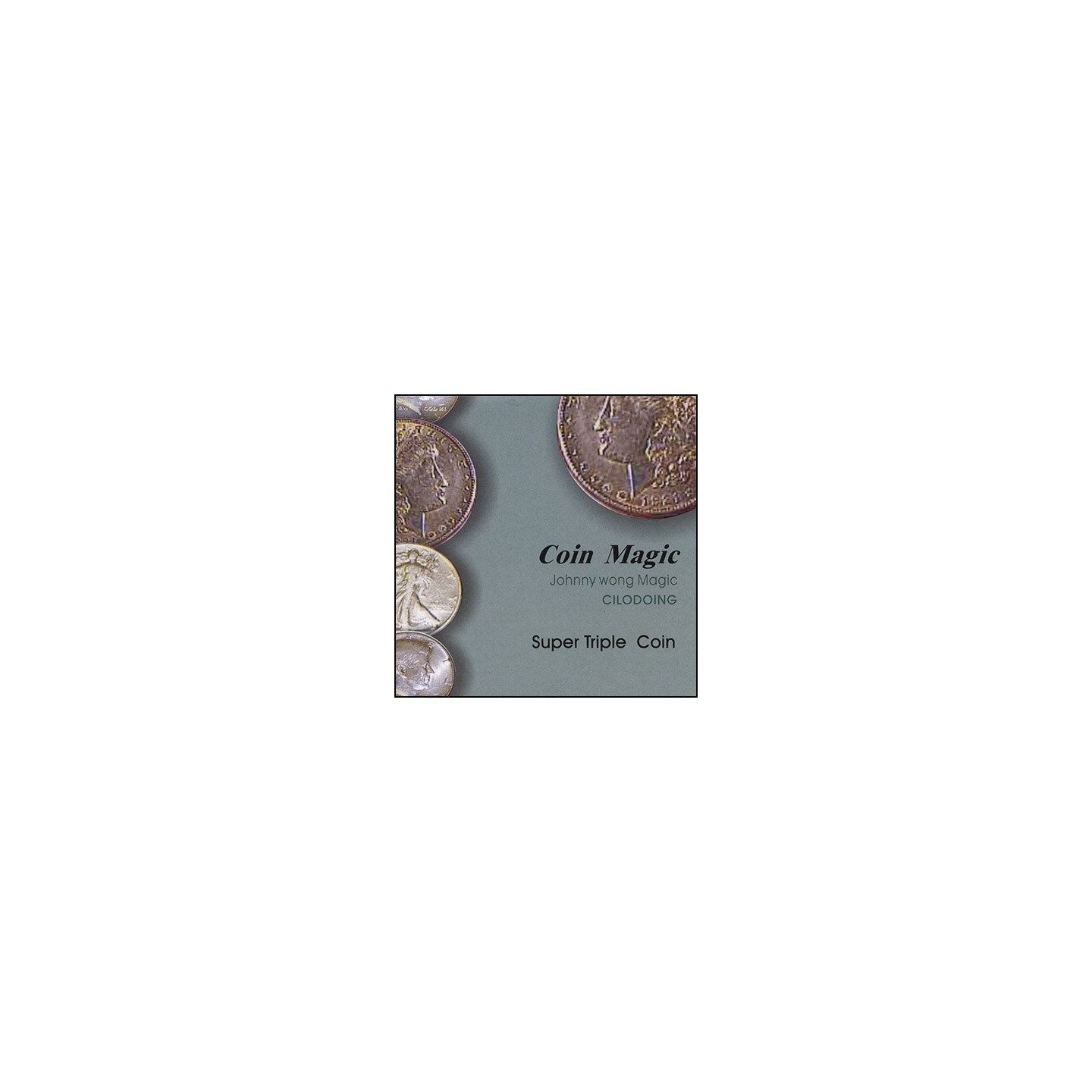 Super Triple Coin (with DVD) by Johnny Wong