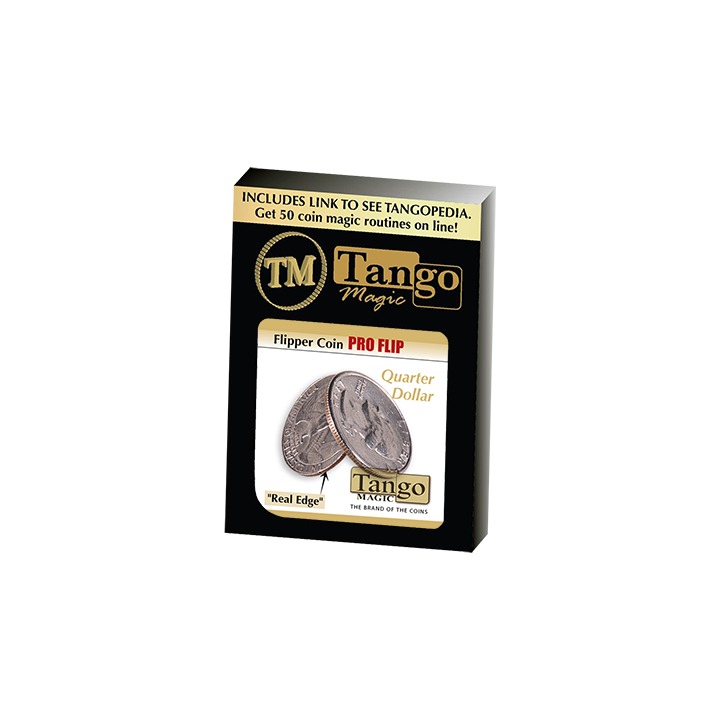 Flipper coin Pro Flip Quarter dollar (D0105) by Tango