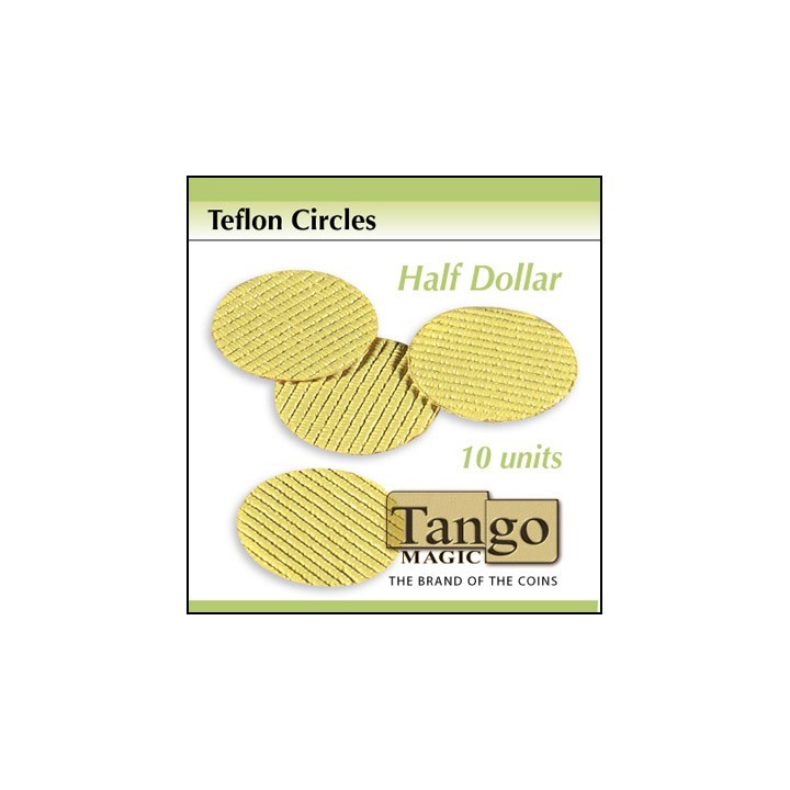 Teflon Circle Half Dollar size (10 units) by Tango -Trick (T001)