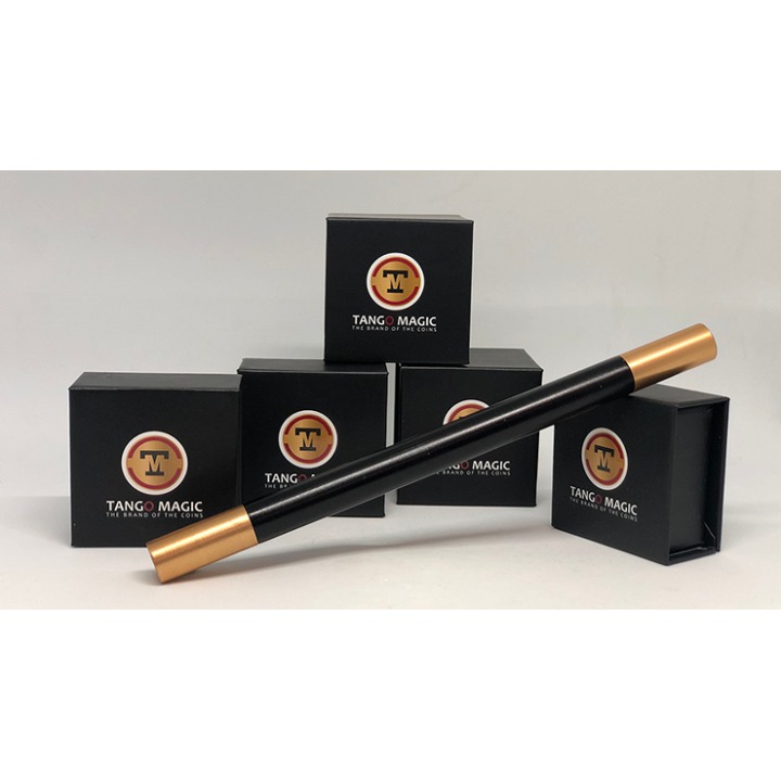 Mini Magic Wand in Black (W004) (with gold tips) by Tango
