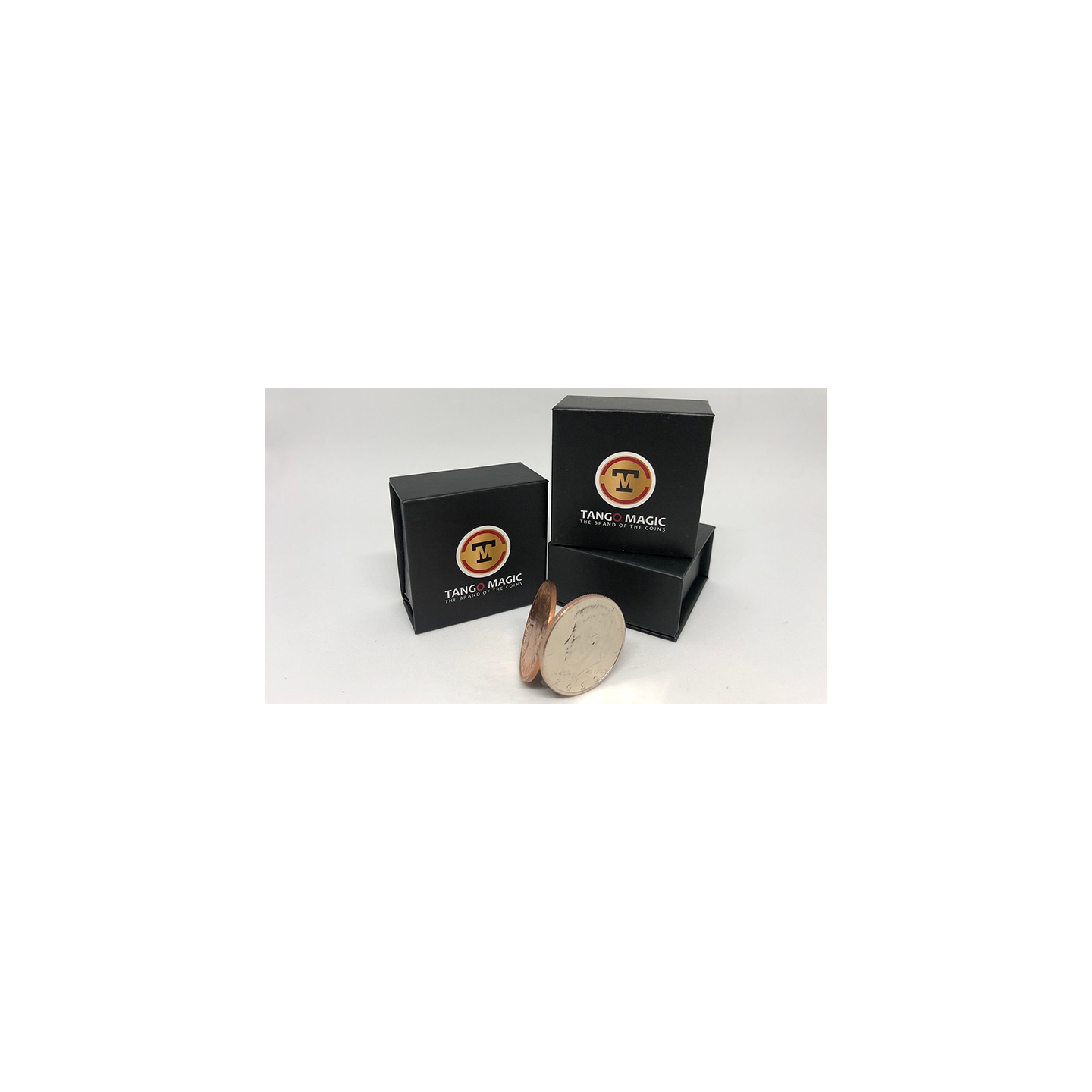 Flipper Coin PRO Gravity Half Dollar/English Penny - Tango - Trick (D0101)