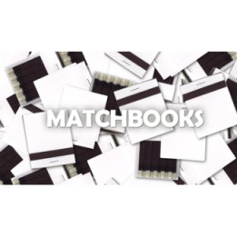 White matchbooks (Box of 50)