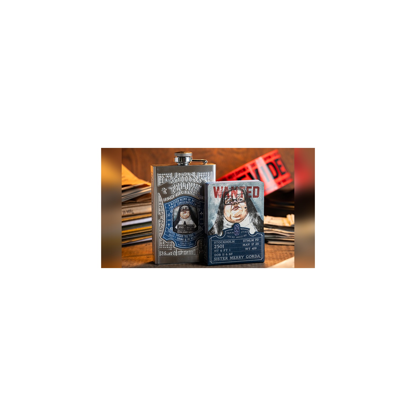 Odd Fellows (Sister Merry Gorda) Playing Cards by Stockholm 17