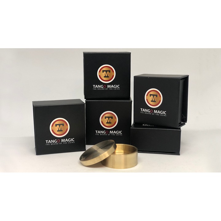 Slot Okito Coin Box Brass Half Dollar (B0019) by Tango