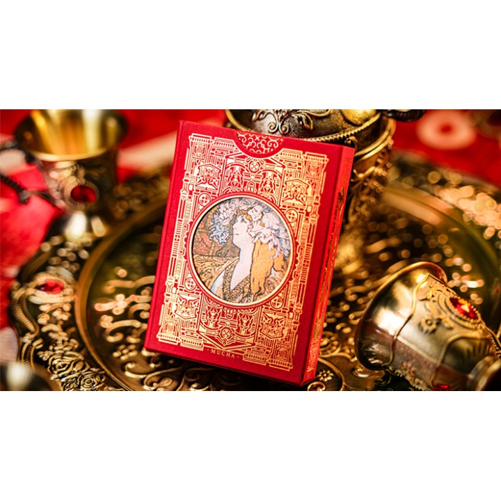 Mucha Standard Playing Cards by 52 MUSÉE